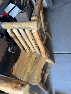 Tiki Wooden Chair