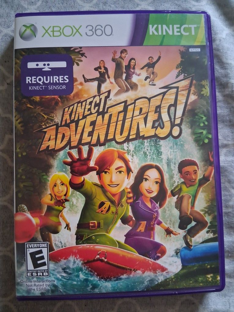 XBox 360 game- Kinect Adventures!