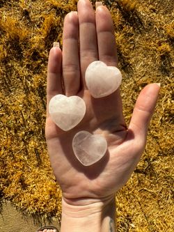 Rose Quartz Pocket Heart