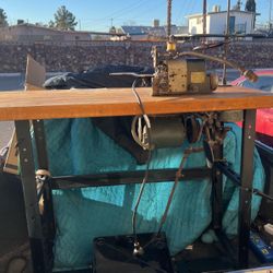 Heavy Duty Sewing Machine “the Marrow Machine”.company Still Exists If Anything Breaks Down.