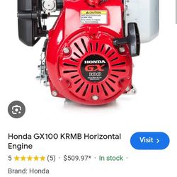 Honda Gx100cc Mini Bike Motor