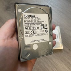 Internal Hard Drive 2.5  - Toshiba 3tb HDD 