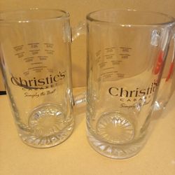 Christie's Cabaret Glass Mugs