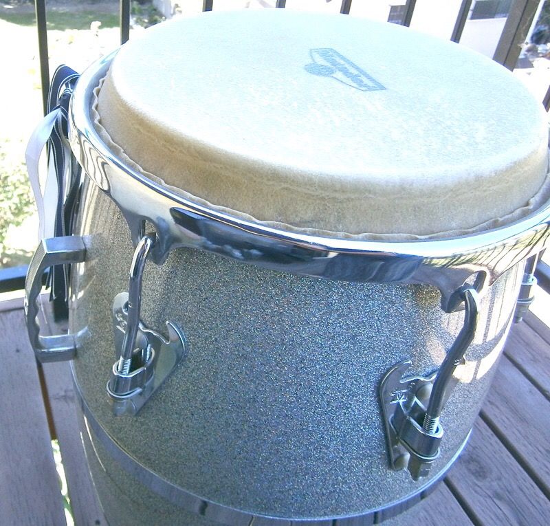 LP Matador Conga 35th Anniversary Limited Edition Series White Glitter