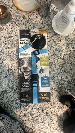 Dog bath leash