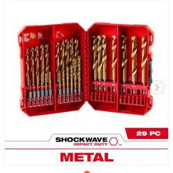Brand new Titanium Milwaukee Drill set