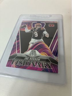 Joe Burrow Visionary 2025 Mosaic Case Hit Panini SSP #5