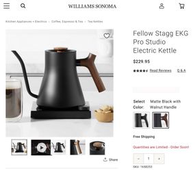 Fellow ELECTRIC KETTLE (PRO STUDIO SERIES)