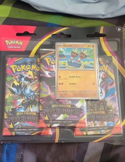 Pokemon TCG Mega Evolution Pitch Black 3 Pack Blister