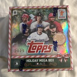 Topps holiday box
