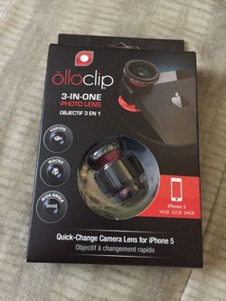 Ollo Clip 3-in-1 lens for iPhone 5/5s