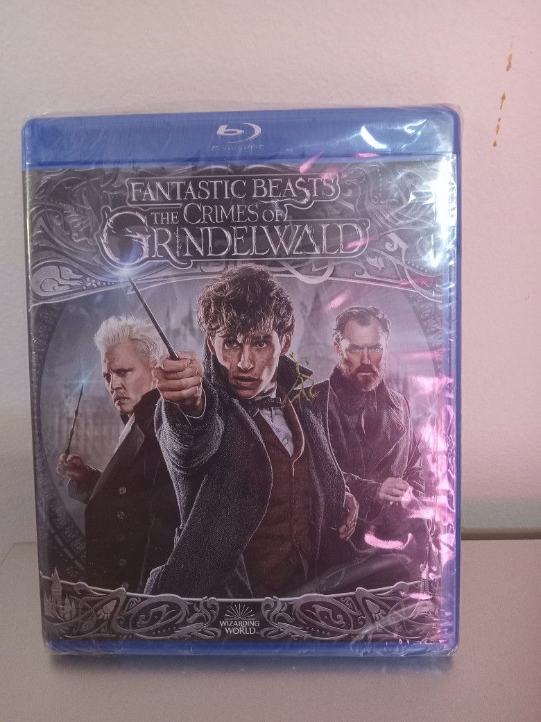 Fantastic Beasts The Crimes Of Grindelwald Blue-ray New Sealed