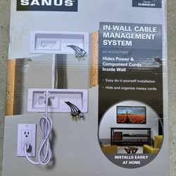 Sanus In Wall Cable Management System