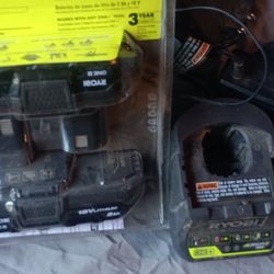 Ryobi Batteries And Chargers 