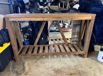 Console table