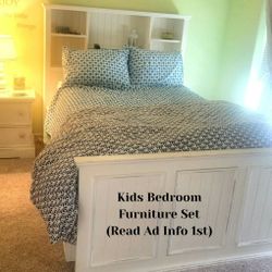Kids Bedroom Furniture Set 