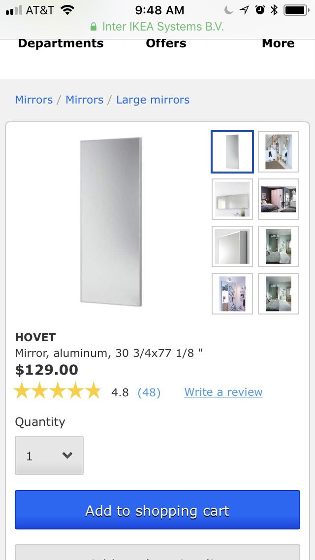 IKEA Hovet Mirror for Sale in Austin, TX OfferUp