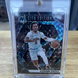 2024-25 Stephon Castle Mosaic Genesis Rookie Card🔥