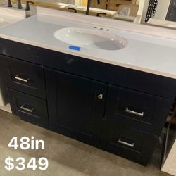 48in Bathroom Vanity With Top