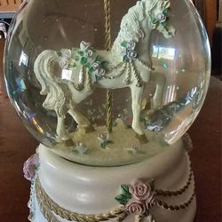 Carousel Water Globe