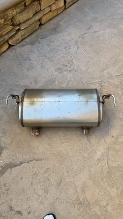Q50s Red Sport Stock Muffler