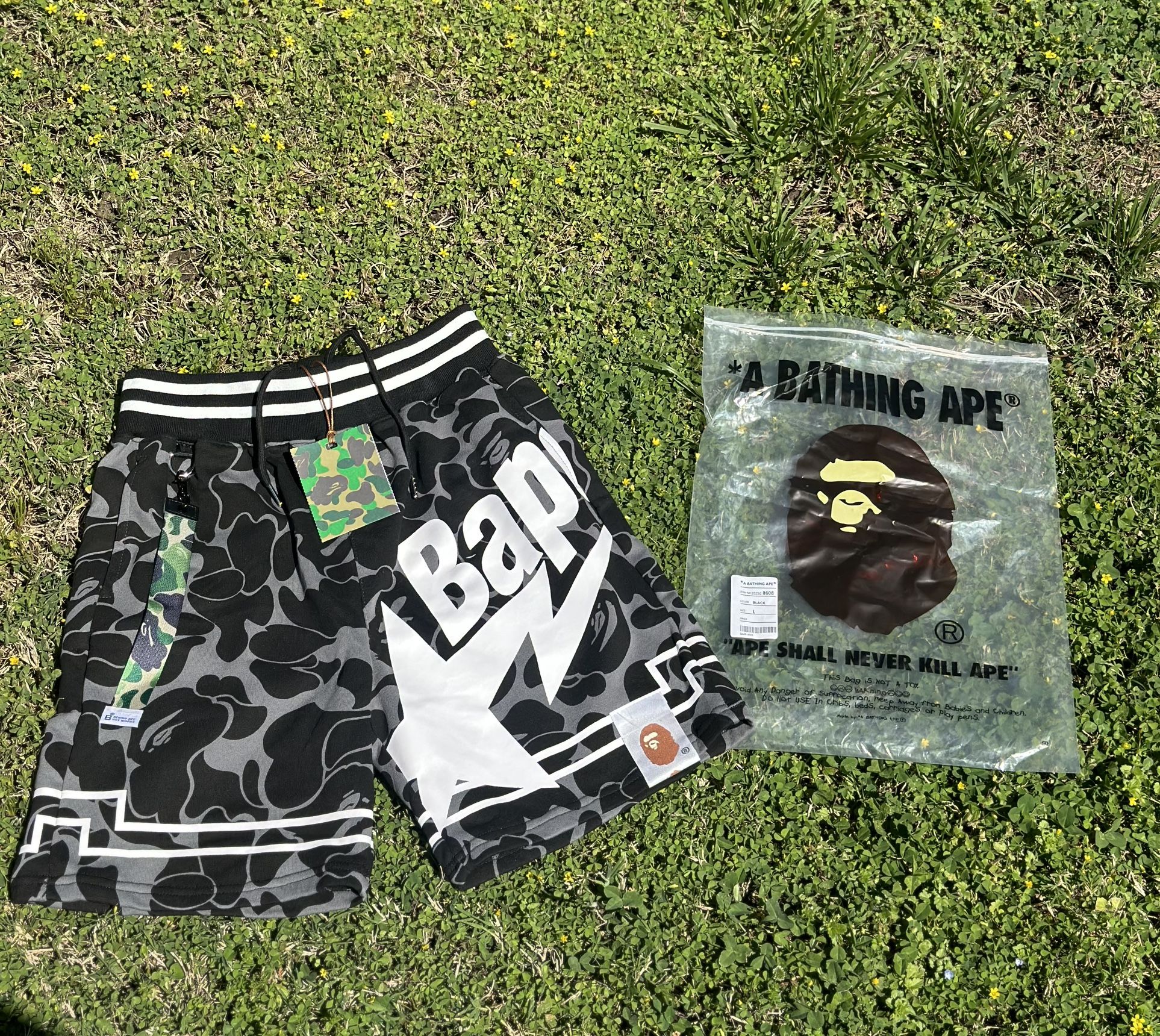 Bape Shorts (Size Large)
