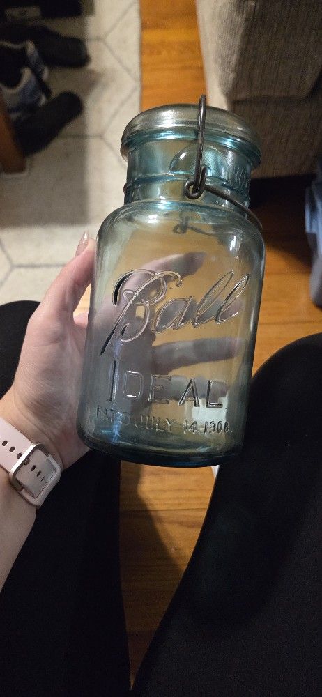 Vintage Ball Mason Jar
