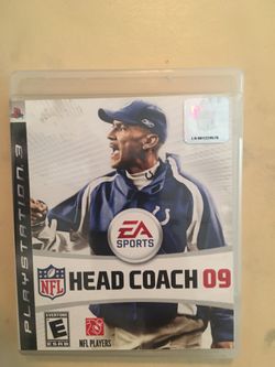 Sony PlayStation ps3 head coach 09