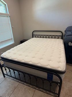 Queen Size Bed & Mattress