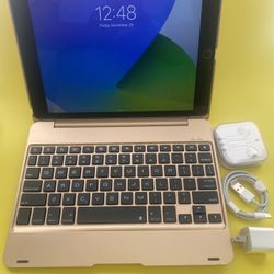 Apple iPad Air 2 – 64GB – 9.7” Retina – Touch ID – w/ Case & New Accessories