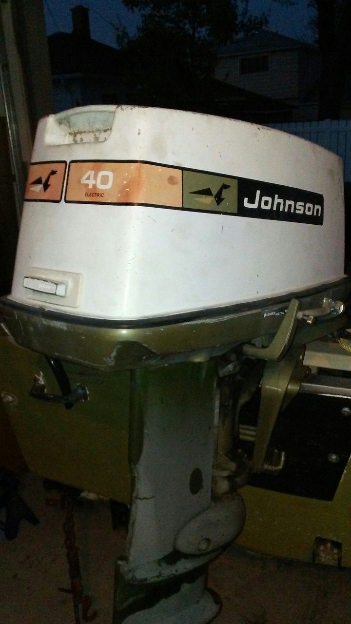 40 hp johnson trade for 20-25 hp