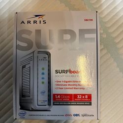 ARRIS SURFboard SB6190 DOCSIS 3.0 Cable Modem, Approved Cox, Spectrum, Xfinity