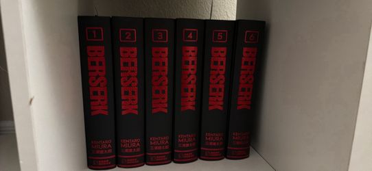 Berserk deluxe edition vol 1-6