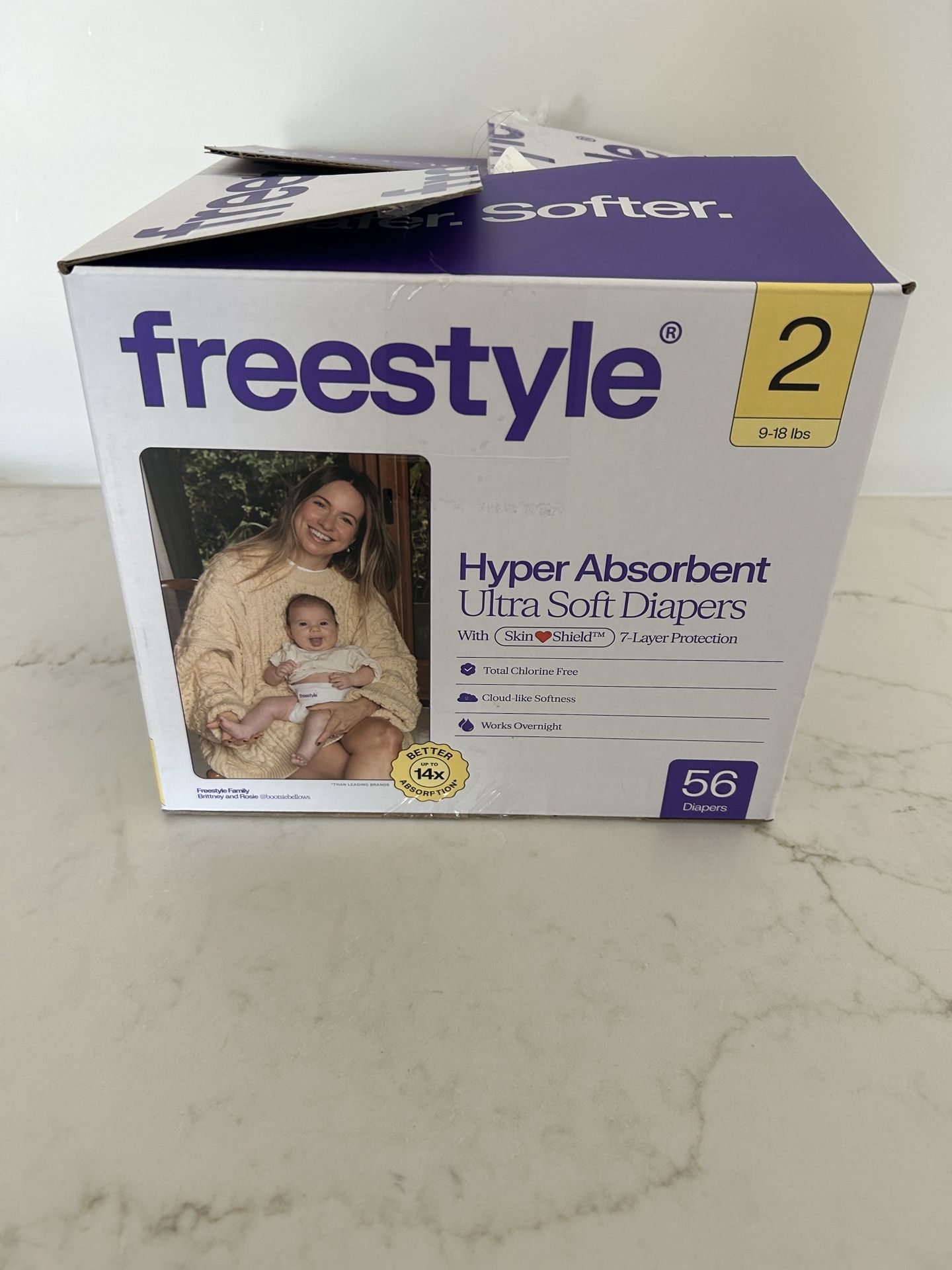 FREE Freestyle Diapers Size 2