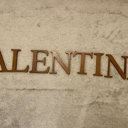 Wood Wall Letters – Set of 9 – 8 inch – Pottery Barn