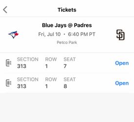 7/10 Padres vs Blue Jays