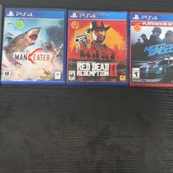 Selling 5  Games For Ps4 And 3 For Xbox 360 