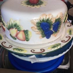 Beautiful Antique Cake Holder 