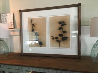 Leaf picture frame