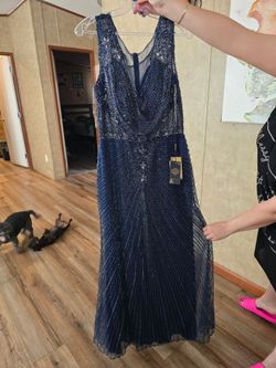 Beautiful navy blue dress