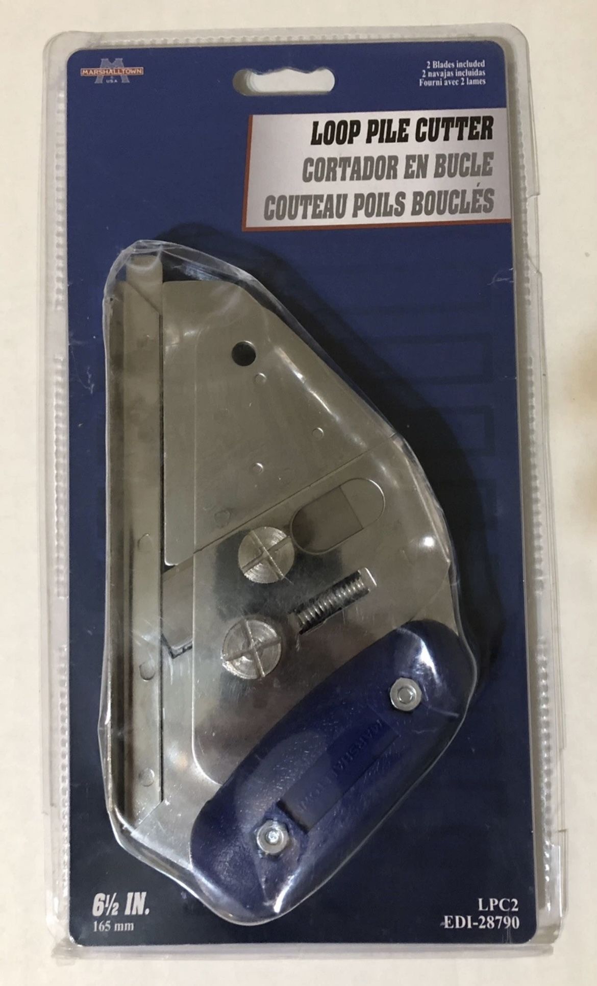 Carpet Cutter 2 Blades 165mm