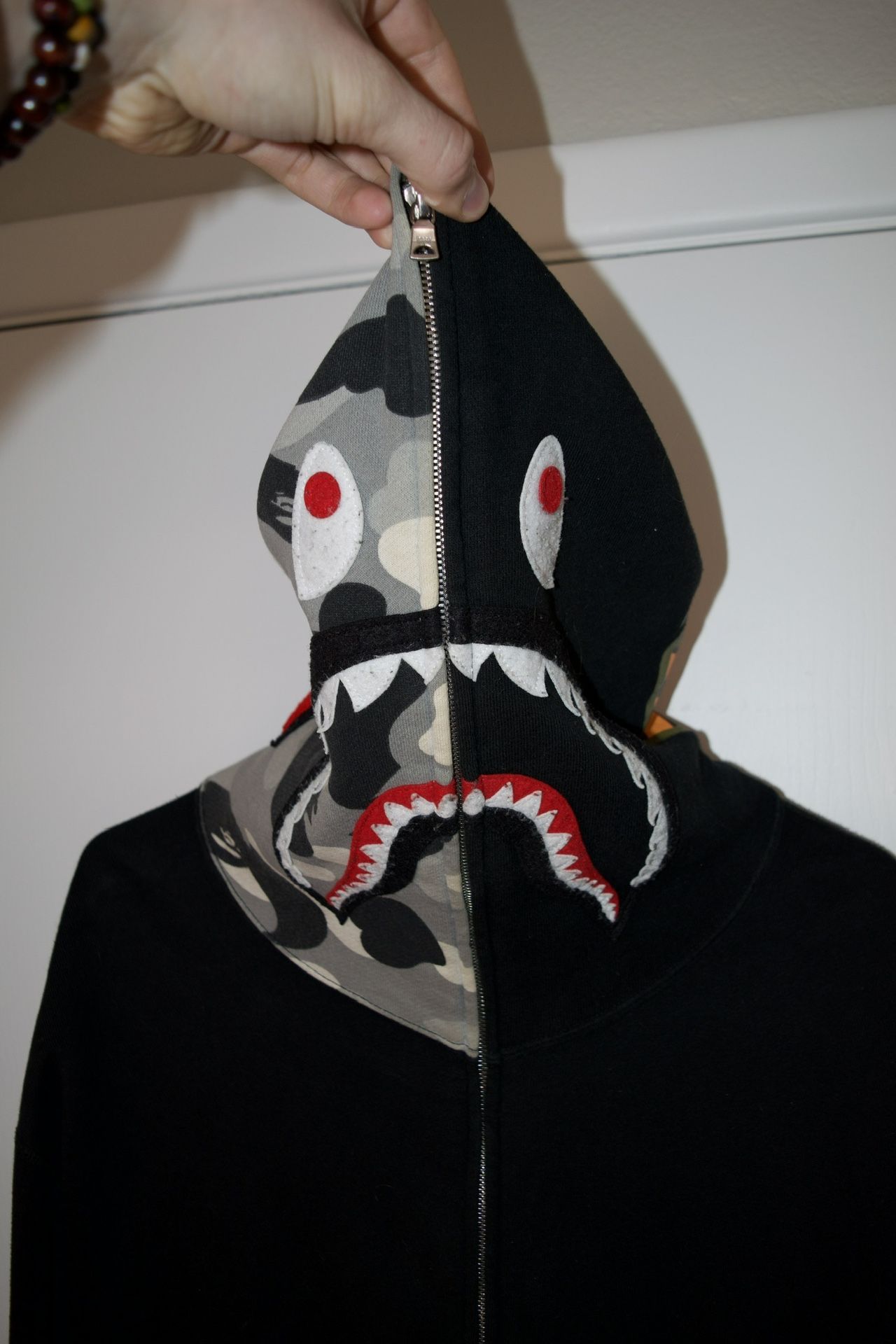 A Bathing Ape (Bape) Zip Up Hoodie Size L