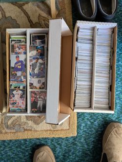 Baseball cards....alot.