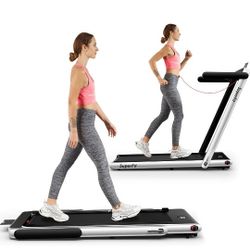 Brand New Folding Treadmill (Great for under desks/bed/couch)
