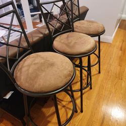 Set of 3 bar stools