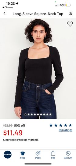 Old Navy: Long Sleeve Rib-Knit Bodysuit
