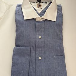 Tommy Hilfiger Men’s Dress Shirt Size 16-34/35