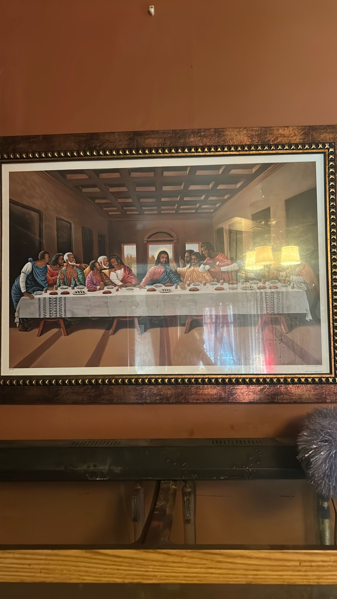 Last Supper Framed Photo