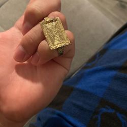 Last Supper  Gold Ring 