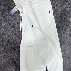 Men’s White Polo RL Sweatsuit
